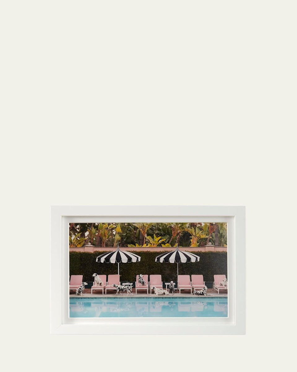 "Spotted at the Beverly Hills Hotel" Mini Giclee Print